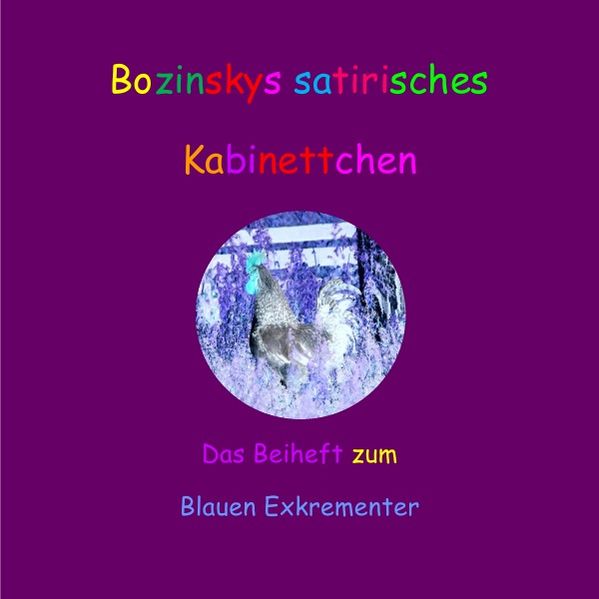 Cover von Bozinskys satirisches Kabinettchen