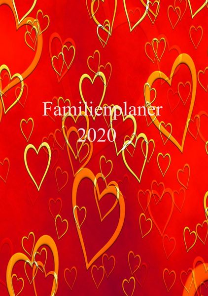 Cover von Familienplaner 2020