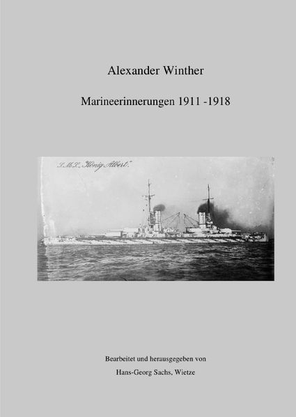 Cover von Marineerinnerungen 1911-1918