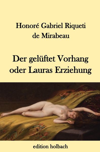 Cover von Der gelüftete Vorhang oder Lauras Erziehung