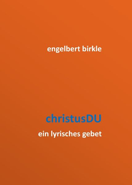 Cover von christusDU