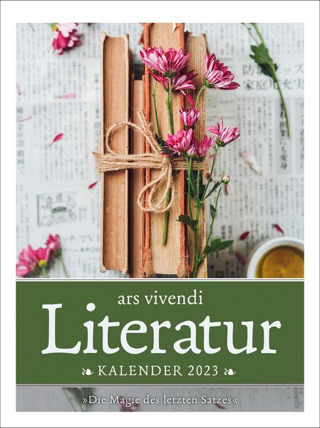 Cover von ars vivendi Literaturkalender 2023