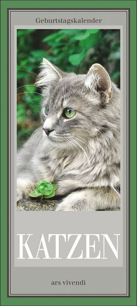 Cover von Geburtstagskalender Katzen, immerwährend