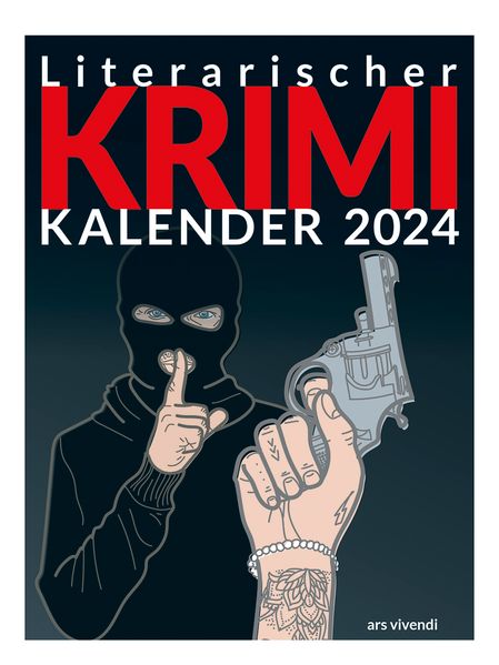Cover von Literarischer Krimi – Kalender 2024