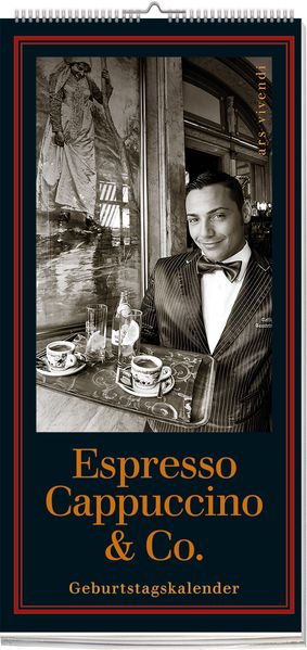 Cover von Geburtstagskalender Espresso, Cappuccino & Co