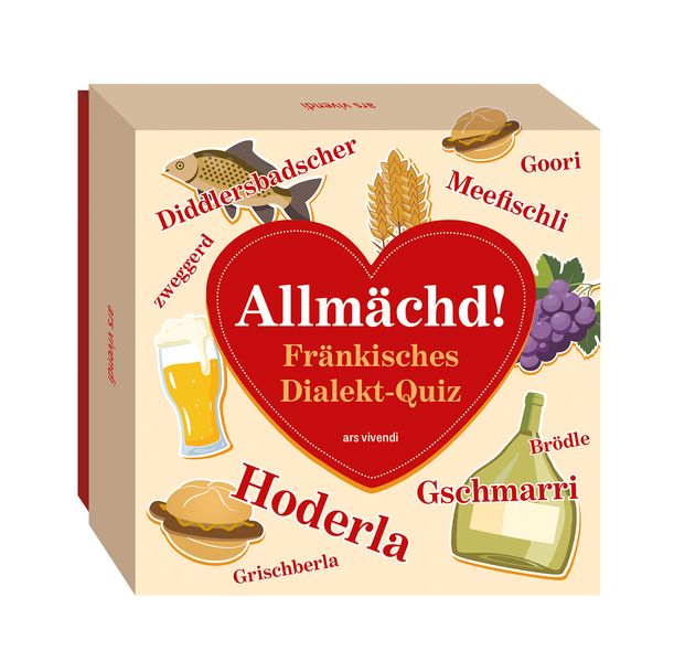 Cover von Allmächd – Fränkisches Dialekt-Quiz (Neuauflage)