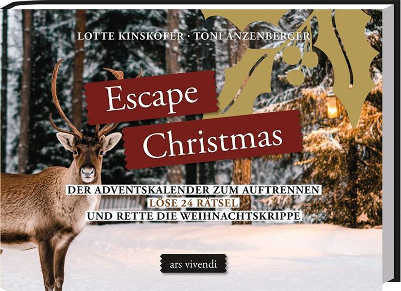 Cover von Escape Christmas – Der Adventskalender zum Auftrennen