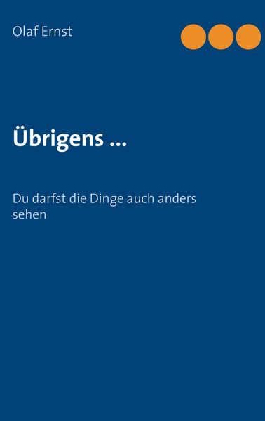 Cover von Übrigens …