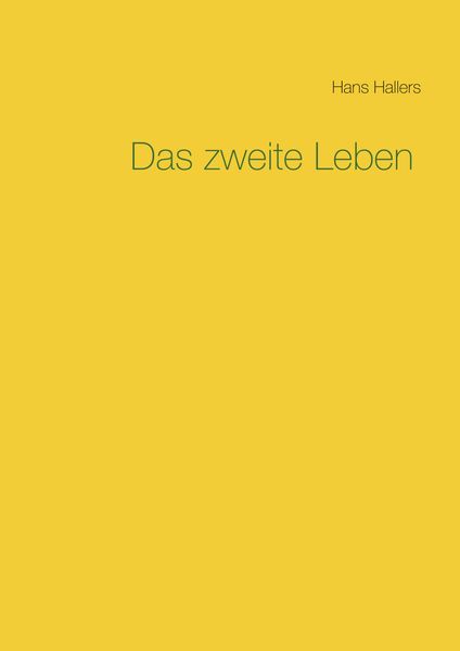 Cover von Das zweite Leben