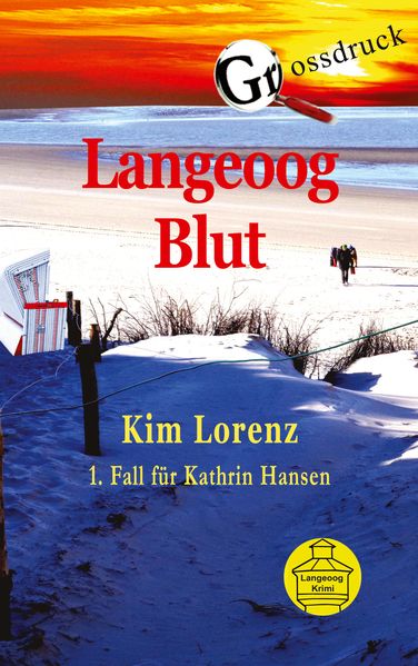 Cover von Langeoog Blut Grossdruck