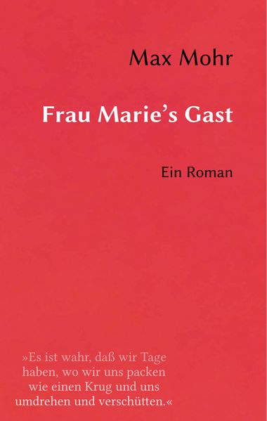 Cover von Frau Marie’s Gast