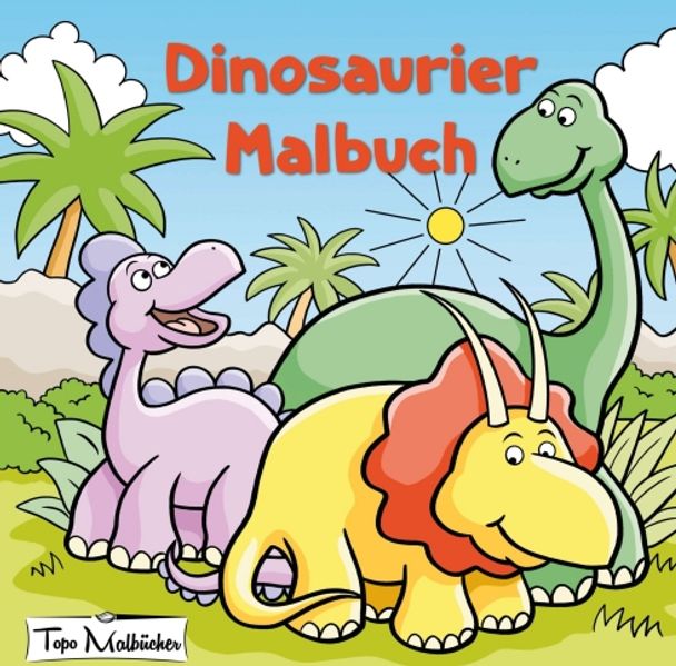 Cover von Dinosaurier Malbuch