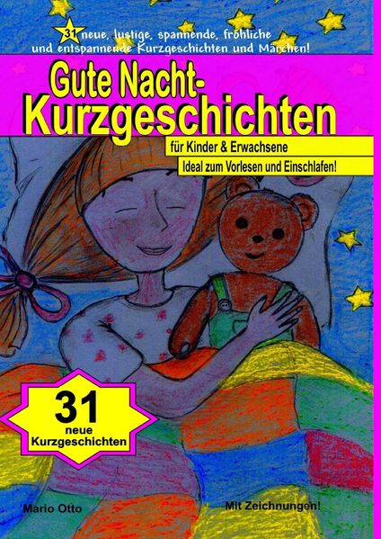 Cover von Gute Nacht-Kurzgeschichten für Kinder und Erwachsene -HARDCOVER- Luxusausgabe