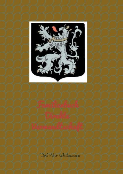 Cover von Familienstammbuch-Direkte Verwandtschaft, Familie Wichmann, Löhndorf