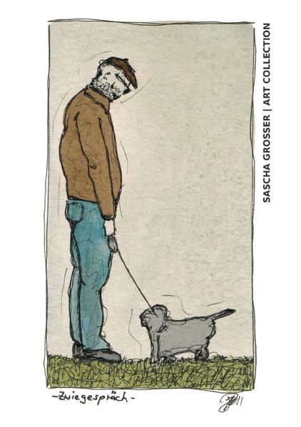 Cover von „Zwiegespräch“ – Notiz- und Skizzenbuch