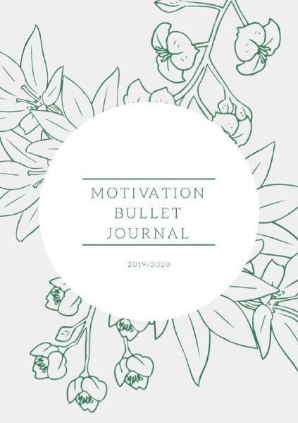 Cover von Bullet Journal 2019 / 2020