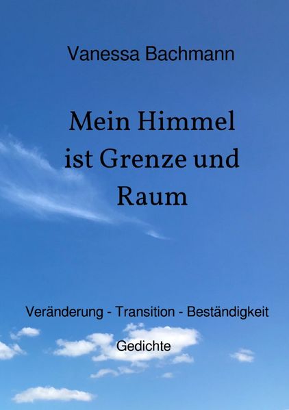Cover von Mein Himmel ist Grenze und Raum