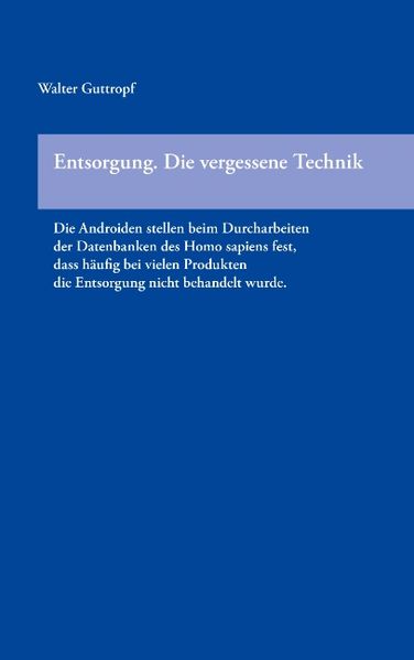 Cover von Entsorgung. Die vergessene Technik