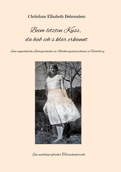 Cover von Beim letzten Kuss, da hab ich´s klar erkannt