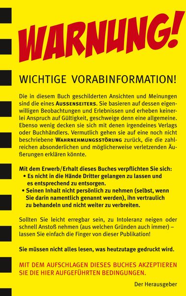 Cover von Gegendarstellungen