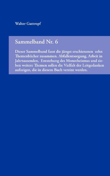 Cover von Sammelband Nr. 6