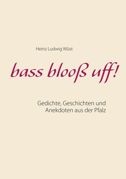 Cover von bass blooß uff!