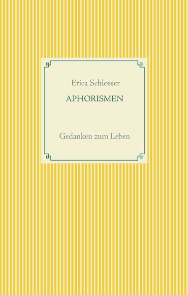 Cover von Aphorismen