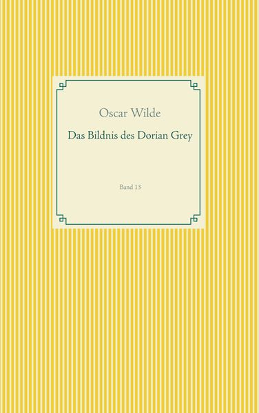 Cover von Das Bildnis des Dorian Grey