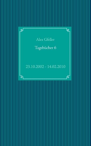 Cover von Tagebücher 6
