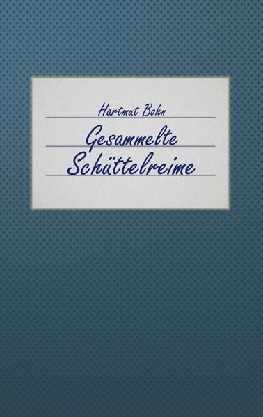 Cover von Gesammelte Schüttelreime