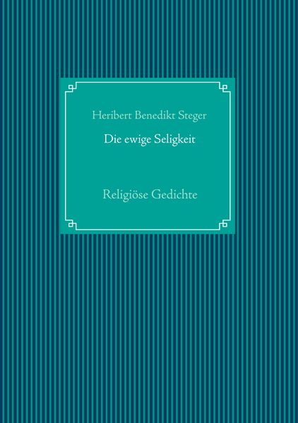 Cover von Die ewige Seligkeit