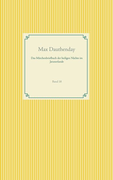 Cover von Das Märchenbriefbuch der heiligen Nächte im Javanerlande