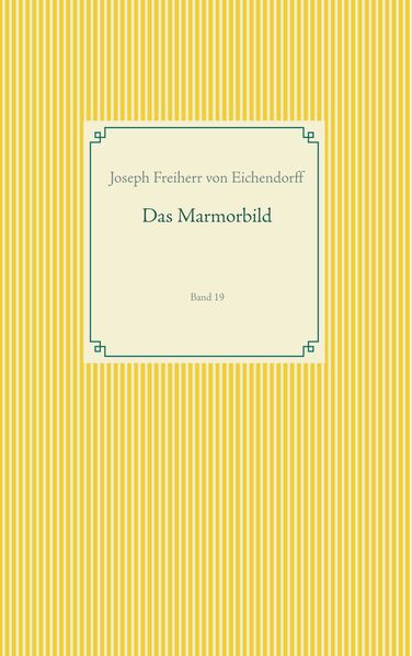 Cover von Das Marmorbild
