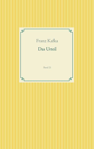 Cover von Das Urteil