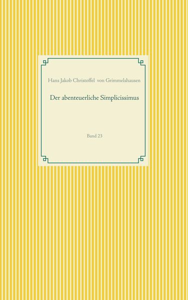 Cover von Der abenteuerliche Simplicissimus