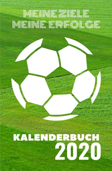 Cover von Taschenkalender 2020 / Kalenderbuch 2020 – Fußball