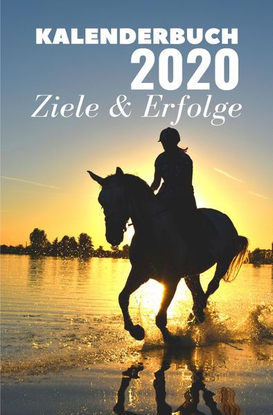 Cover von Taschenkalender 2020 / Kalenderbuch 2020 – Reiten