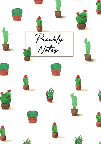 Cover von Prickly Notes Ringbuch, Bullet Journal, Handlettering, Notizbuch, Skizzenbuch, Zeichenbuch, Tagebuch (A5, 150 Dotted Seiten in Creme, Ringbindung)