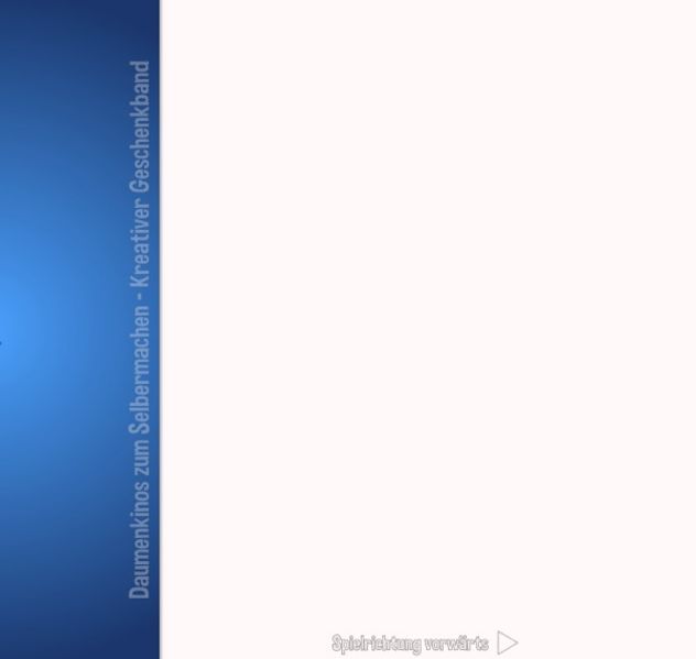 Cover von Daumenkinos selbstgemacht – Kreativer [ Geschenk ] Band – [ BLÄULICHER SEE ] – handliches Format