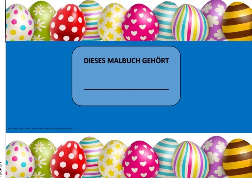 Cover von Malblock / Oster Mal- und Zeichenblock für Kinder