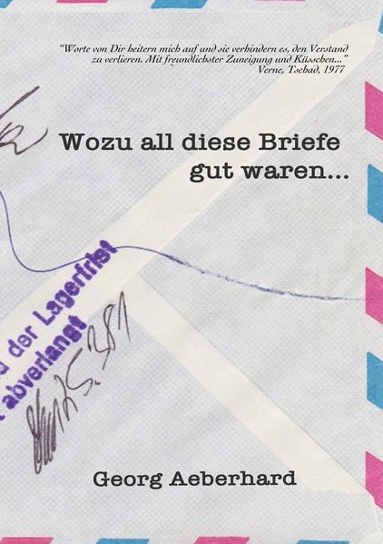 Cover von Wozu all diese Briefe gut waren