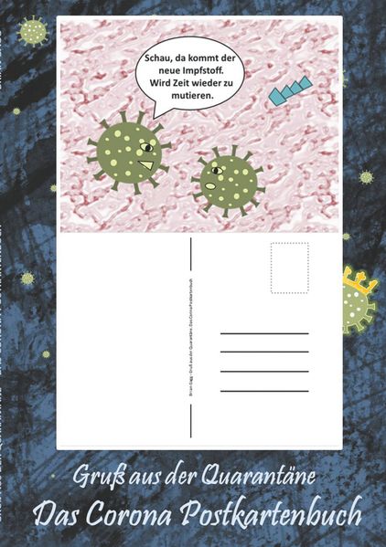 Cover von Gruß aus der Quarantäne – DAS CORONA POSTKARTENBUCH