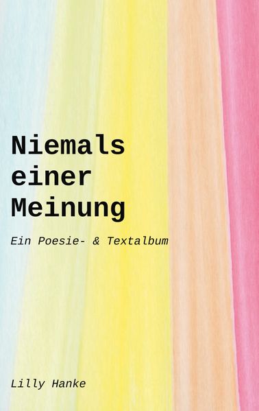 Cover von Niemals einer Meinung