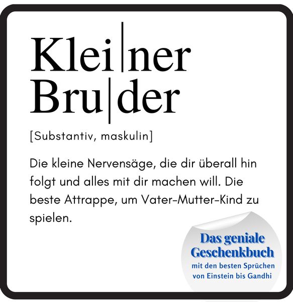 Cover von Kleiner Bruder