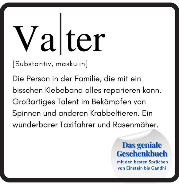 Cover von Vater