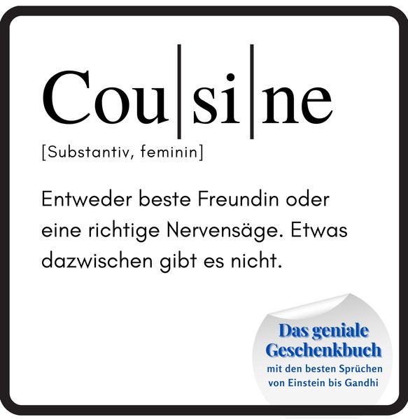 Cover von Cousine