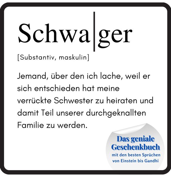 Cover von Schwager