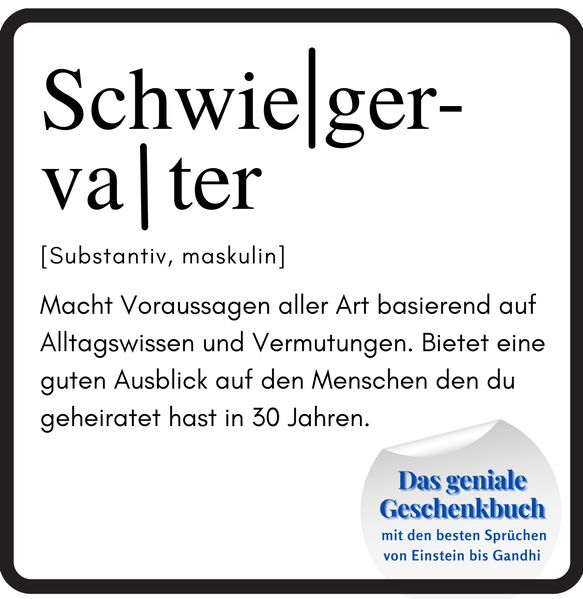 Cover von Schwiegervater