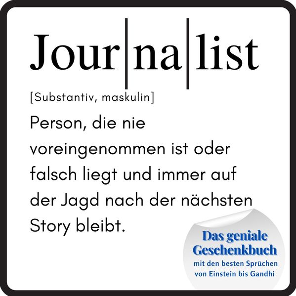 Cover von Journalist