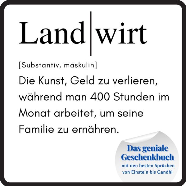 Cover von Landwirt